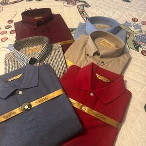 Men’s new gold label shirts .